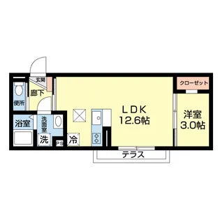 La Eterno【1階】の間取り