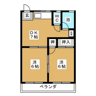 マルゼンプラザ【2階】の間取り