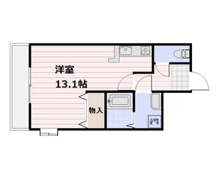 宗像北田マンション【2階】の間取り