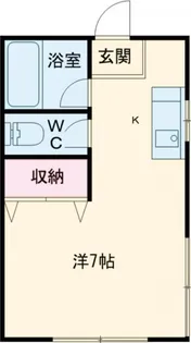 ファーストパレス金森2【1階】の間取り