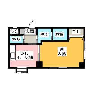 シャルマン藤ヶ丘【5階】の間取り
