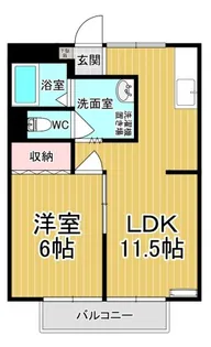 INAコーポ【2階】の間取り