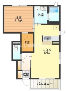 グランメール昭島I【1階】の間取り