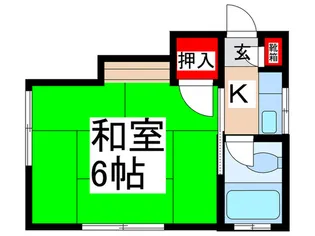ローズノーブル【1階】の間取り