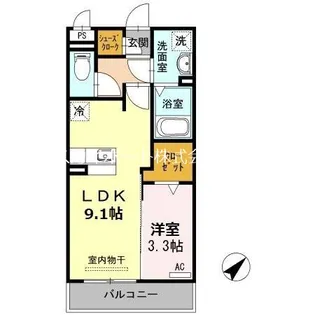 プリマテラッセ【2階】の間取り