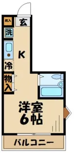 クレセントヒルズ【3階】の間取り