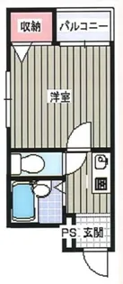 ラピート堺【4階】の間取り