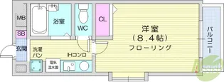 グレイスハイツ中山【3階】の間取り