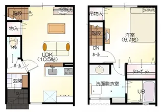 D BOX森田の間取り