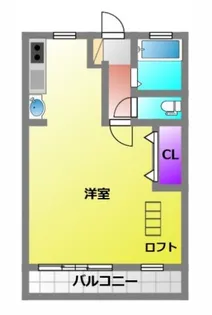 カーサM【2階】の間取り