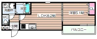 セレニティ加島4丁目A棟【1階】の間取り