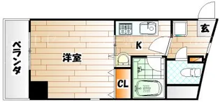 馬借タカヤコーポレーション【7階】の間取り