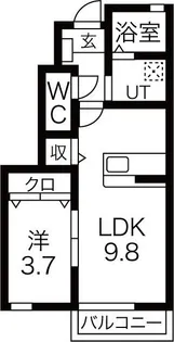 ビアンコ【1階】の間取り