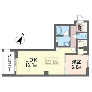 シャン エトワール【3階】の間取り