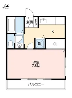 プロローグ蓮台寺【3階】の間取り