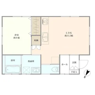 新潟県新潟市中央区女池7【一戸建】の間取り