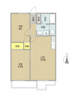 T-net グリーンエミネンス【2階】の間取り