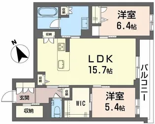 鹿児島県鹿児島市天保山町【マンション】の間取り
