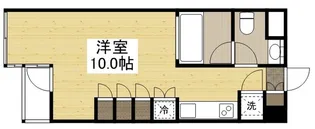 シャインコート岡南町【1階】の間取り