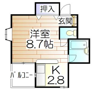 N-ハウス【2階】の間取り