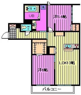 ヴァン ブリエ【3階】の間取り