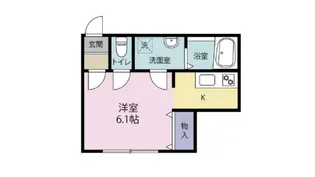 エルバード石川町【2階】の間取り
