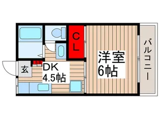 ハイツペガサスA棟【2階】の間取り