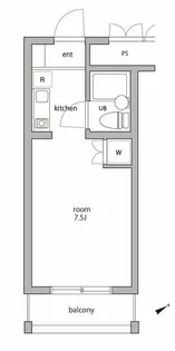 2025年1月リノベ!DIY・大型犬OK♪hagu組む横須賀bay【2階】の間取り