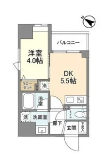 リビオメゾン日本橋久松町【7階】の間取り