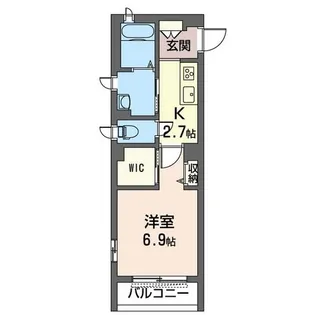 ホープヒル K【2階】の間取り