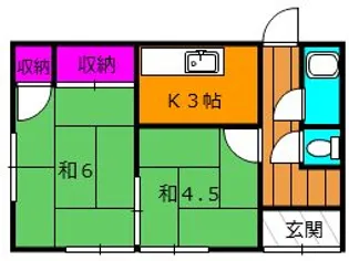 静岡県浜松市浜名区豊保【一戸建】の間取り
