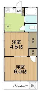 ダイキンハイツ【2階】の間取り