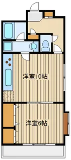 ディアコートY【4階】の間取り