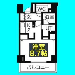 CASSIA車道(旧:クリオ車道)【14階】の間取り