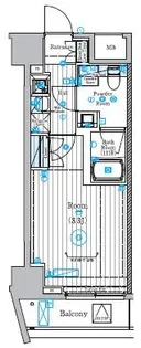 東京都墨田区八広5【マンション】の間取り