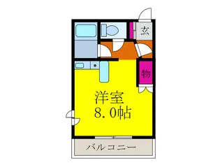 ビスタ千里丘Vの間取り