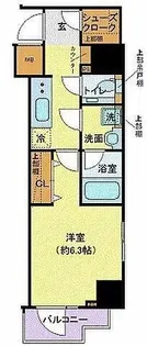 東京都港区芝2【マンション】の間取り