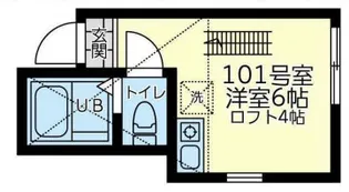 ALEX保土ヶ谷(アレッセ保土ヶ谷)【1階】の間取り