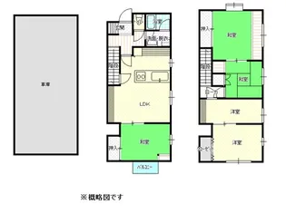 リバティ五智 C棟【1階】の間取り