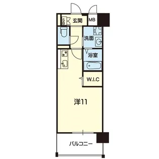 1Rの間取り画像