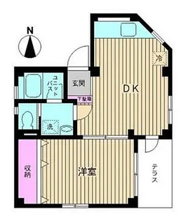 東京都杉並区阿佐谷南2【マンション】の間取り