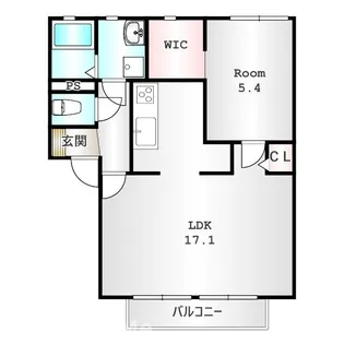 群馬県伊勢崎市宮子町【アパート】の間取り