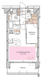 東京都大田区西糀谷4【マンション】の間取り