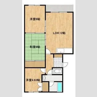 東光8・4プラザ【1階】の間取り