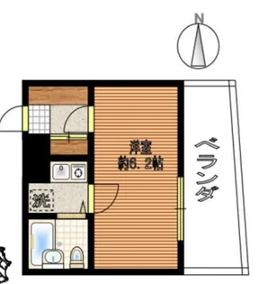 三和マンション3号館【1階】の間取り
