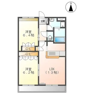 FREEDOM 07(フリーダム 07)【2階】の間取り