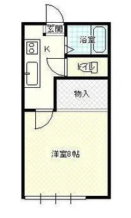 山形県山形市大字片谷地【アパート】の間取り