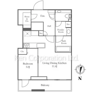 三田ガーデンヒルズ ノースヒル【6階】の間取り