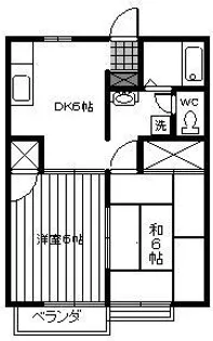 クレセールSOKI【1階】の間取り