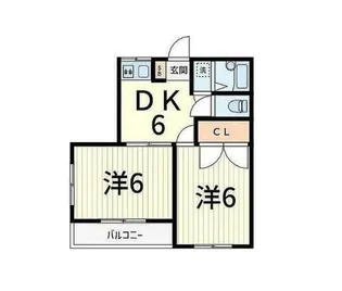 ショーケンプラザ【4階】の間取り